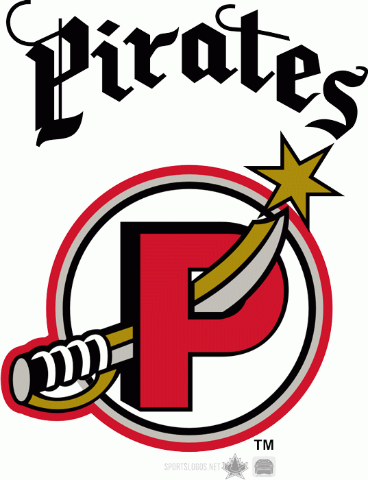 Portland Pirates 1990 91-2006 07 Alternate Logo iron on heat transfer